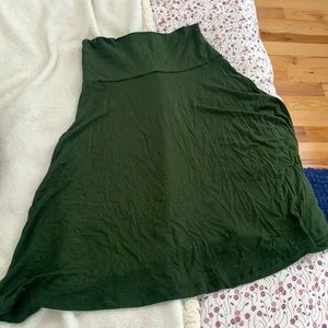 Skirt with stretchy waistbannd